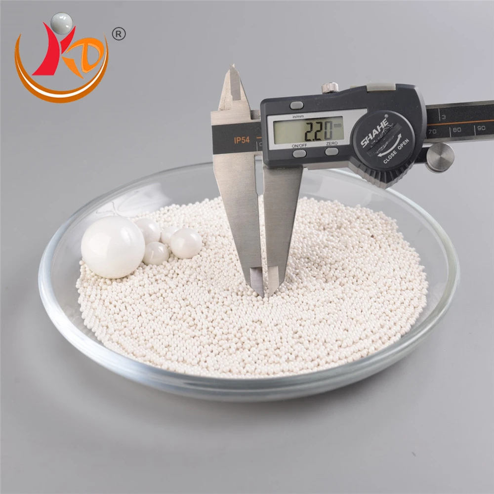 High Quality Low Wear Loss 1.0-1.2mm Zirconium Beads For Painting use Zirconia Silicate Grinding Media