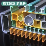 High quality lowest price frp profile, pultruded fiberglass profile