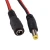 Import High quality male dc cable 12v 25mm power cable fit to use with cctv camera security power cable with plug from China