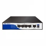 High Quality Mini 4 port 10/100mbps poe 48V switch support electric wall switch 50V1.25A