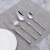 Import High quality silver tableware 4 pieces stainless Cutlery set from China