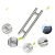 Import High Quality Suppliers Stainless Steel Pull Door Handle Commercial Glass Door Pull Handles from China