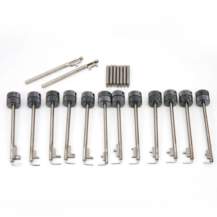 High quality wholesales locksmith tool durable Leaf blade lock pick tools set 071162