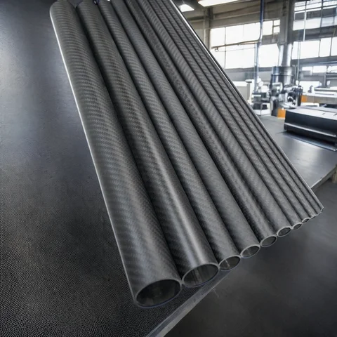 Buy High Strength 3k Carbon Fiber Tube With Glossy Matte Finish ...