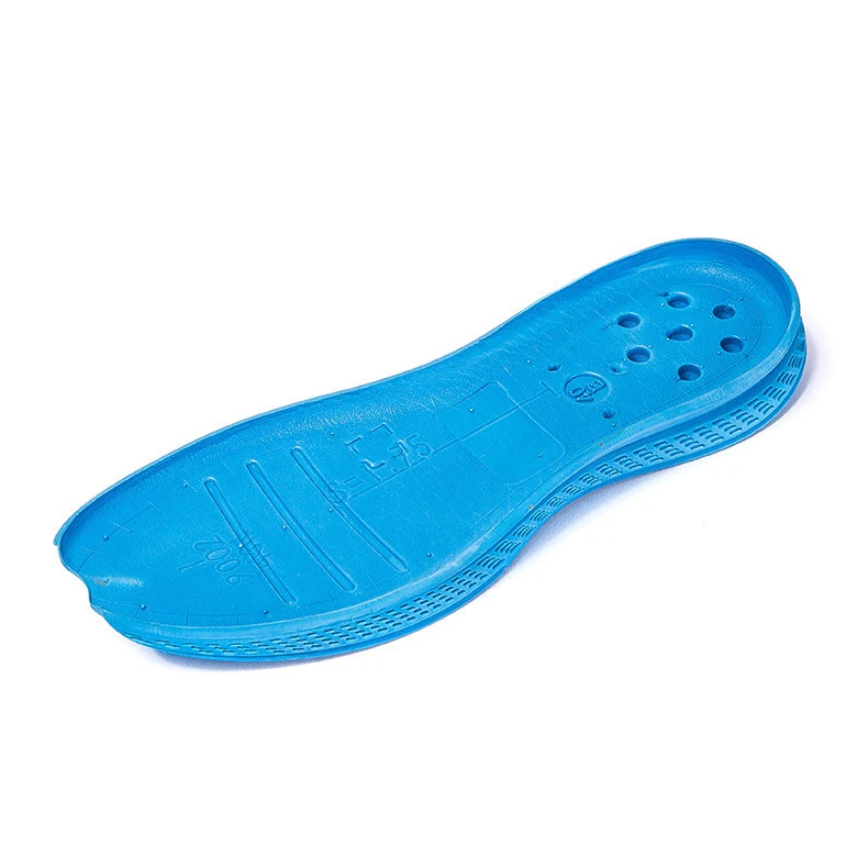High wear resistant blue color shoe outsole soccer shoe raw material