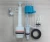 Import Highly efficient toilet fill valve Ball cock toilet flapper single flush valve for water tank fittings from China