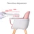 Import Home Height Adjustable Safety Baby Feeding High Chair Dining Chair from China