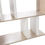home living room office  furniture customized color bookcase with adjustable dividers more storage space simple modern wooden bo