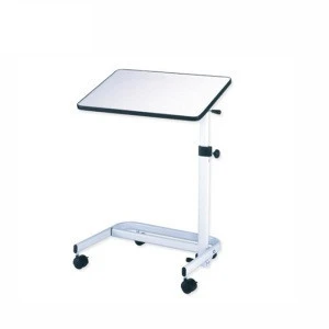 hospital Over Bed Table with Wheels Dining table