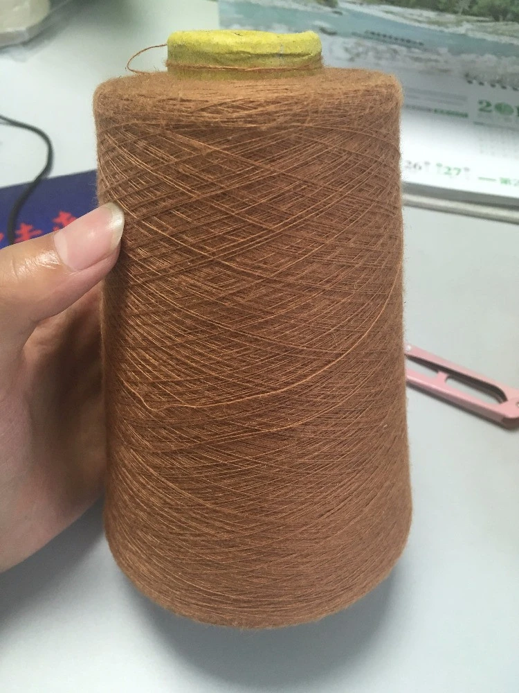 Hot sale. 100% polyester yarn for weaving clothes. 18S/2