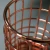 Import Hot Sale 2pcs/set Factory Directly Rose Gold custom metal mesh pencil pen holder from China