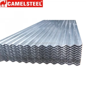 Hot Sale 914mm width Galvanized  Corrugated Metal Roofing Sheet for Ghana