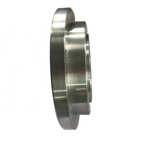 hot sale aluminum flange CNC precision forging aluminum 6A02 drilling weld neck flange ring