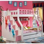 Hot Sale Cheap Quality Wood Beds Double Children Bunk Kids, Child Bed Kid Bunk
