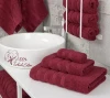Hot Sale 100% Cotton Custom Logo Luxury Face Hand Bath Towel Set 6 Pieces Towel Set