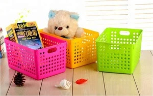 Hot Sale Environmental Protection Plastic Baby Toys Storage Basket With Holes