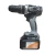 Import Hot Sale Hand Electric Drill Machine Tools Cordless Lithium Power Impact Drills from China