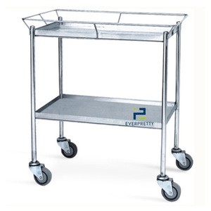 Hot Sale Hospital Furniture Medical Trolley with Wheels