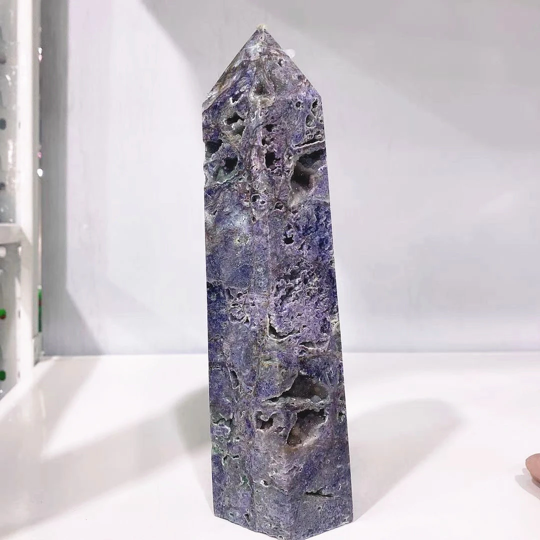 Hot Sale Natural Sphalerite Crystal Healing Cluster Folk Crafts Hand Polished Sphalerite Point