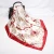 Import Hot Sale Ready to ship MOQ 10 pcs customized print square bandana polyester satin silk scarf from China