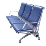 Hot sale tandem 3 seat airport public PU waiting chair