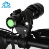 Hot Sale Top Fasion Flashlights Solar Free Shipping Inbike Universal Lamp Clip Bicycle Holder Sound Lights Rack Accessories