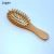 Hot sale Wooden Baby Hair Brush and Comb Set for Newborns and Toddlers Natural Soft Goat Bristles for Cradle Cap
