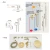 Import Hot sales Brushed Gold Rainfall Shower Head Concealed Valve Handheld Spray Mixer Shower Set from China