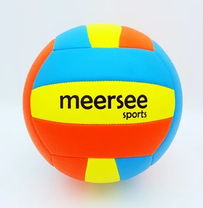 Hot Sales Machine Sewn Official Size Softly Foam Beach Game Volleyball Manufacturer