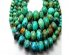 Hot Sell 100% Natural Turquoise Plane Rondelle Beads 6.5 - 18.5MM Approx 15&#39;&#39; Inch