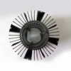 Hot selling cheap custom black round heatsink aluminum heat sink