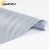Hot selling glossy 5D carbon fiber vinyl paper no air bubble car warping stickers vinyle flim silver for full body