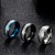 Import Hot selling ice silk foil men&#39;s ring titanium steel ring accessories from China