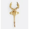 Hot Selling Metal Hooks And Hanger For Hanging Clothes And Keys Wall Hooks Home Decorative Deer Shape Ex Factory Supply