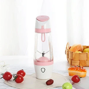Hot Selling New 6 Blades Portable Mini Electric USB 500ml Juicer Travel Electric USB fruit Juicer
