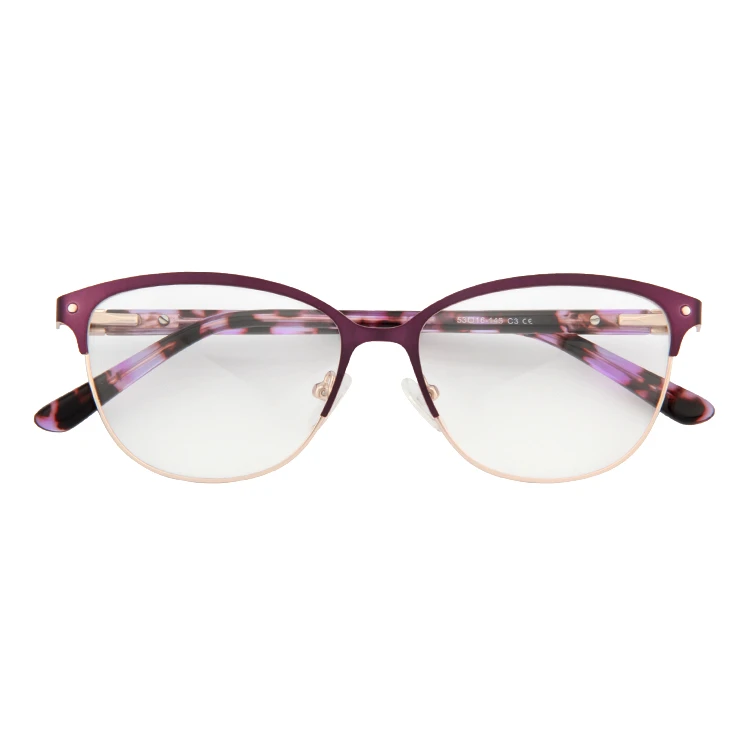 Hot selling newest trendy metal vintage eyewear optical frame eye glass