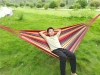 Hot selling nylon fabric colorful hammock swing single and double person parachute camping hammock