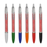 hot selling personalized pen printed advertising ball pen roll out paper flag banner pen