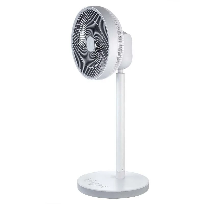 Hot selling portable DC motor good price 360 degree parts cooling electric air circulator free stand fan for home