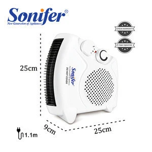 Hot selling Sonifer 1000/2000 W Overheating protection Floor Standing Room Mini Fan Electric Heater