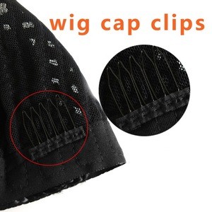Hot Selling Wholesale Customized 5/6/7 Teeth Stainless Steel Wig Combs Clips For Lace Front Human Hair Extensions Wig Accessory