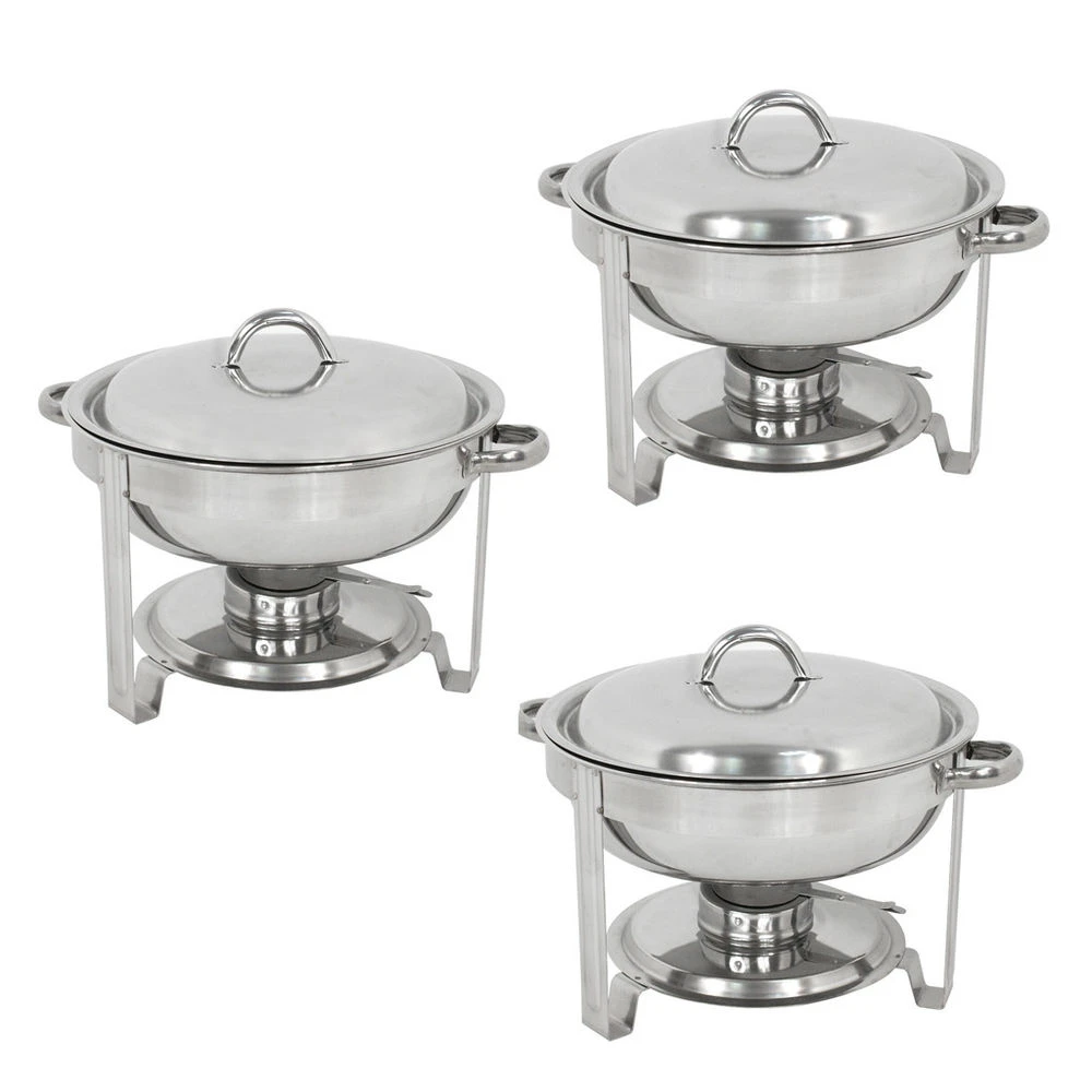 Hotel catering equipment cheap stainless steel chafing dish oval