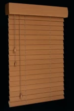 House indoor decorations Cordless  100% Blackout timber venetian blinds