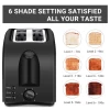 Household Automatic Electric Bread Toaster Breakfast Maker 2 Slice Colored Toasters
