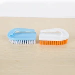 Household Plastic Clothes Shoes Brush Laundry Scrub Brushes Comfort Grip Cleaning Tool