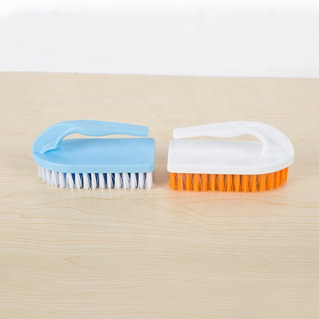 Household Plastic Clothes Shoes Brush Laundry Scrub Brushes Comfort Grip Cleaning Tool