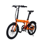 Hoya E-bike 250W orange electric bikes  electric bicycle spoke wheel ebike 2020 fashion style foldable electric bike