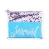 HSI A190138AA Air Confetti TPU Mermaid Print Holographic Pencil Pouch Pencil Case Stationery Holder