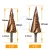 Import HSS m35 cobalt  Spiral Groove Graduated Drill twist cobalt Step Drill Bits For Sheet Metal Drilling from China