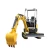 Import HUAYA brand High performance 1 Ton Mini Crawler Excavators equipment Fully automatic high efficiency Crawler Excavators machine from China